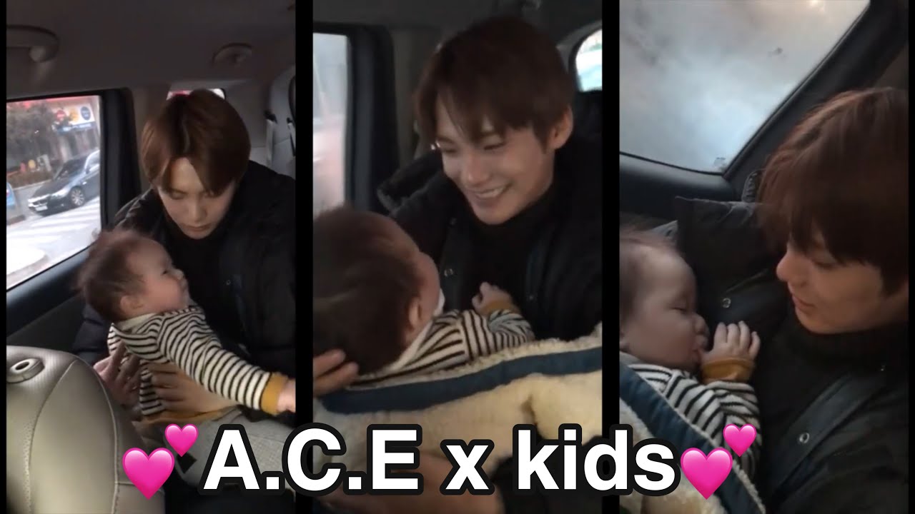 A.C.E with kids and babies compilations