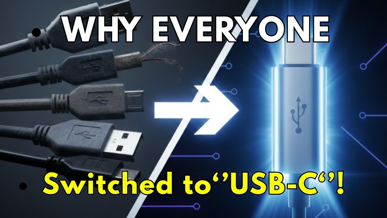 Why Everyone Suddenly Switched to USB-C?