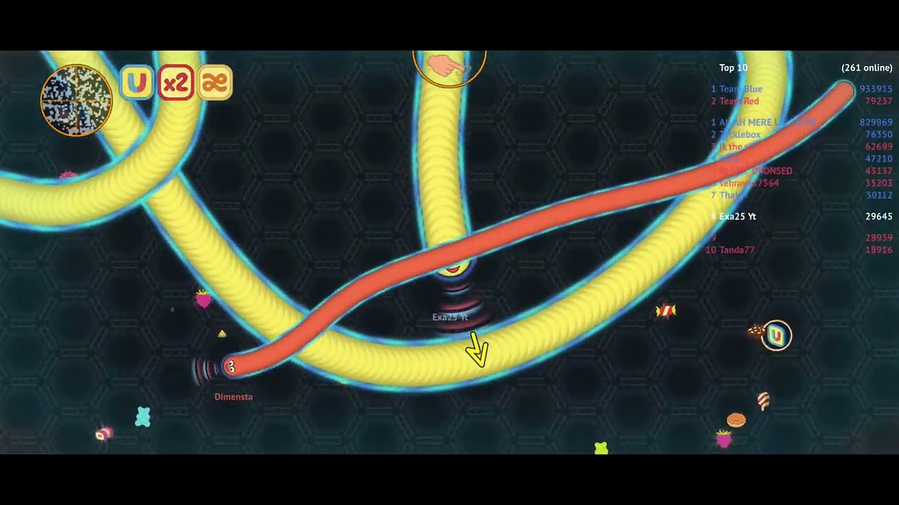 Snake 🐍 game Wormate.io Gameplay All Out with the Headshots VS Sick Moments and Gameplay #snakeio 
