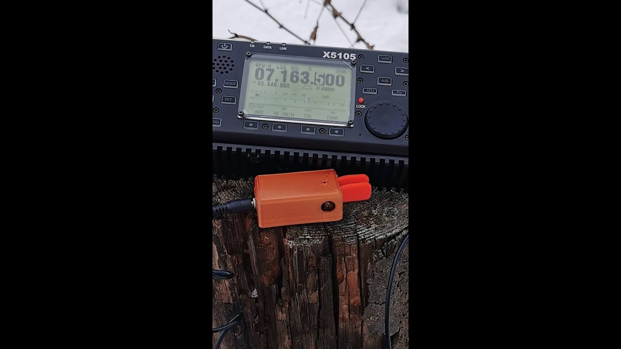 Что ты такое? #XIEGU X5105 или первое полевое испытание