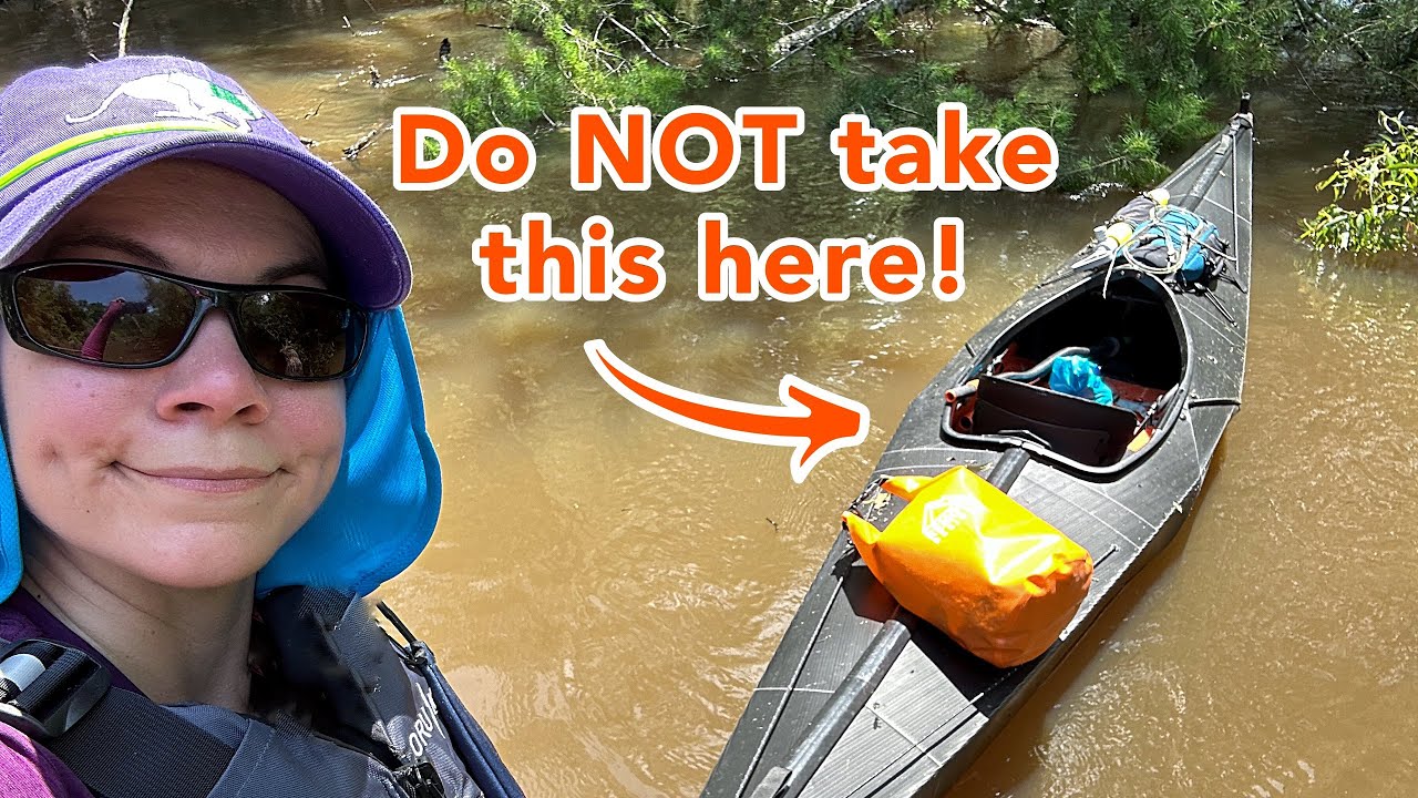 Wrong Kayak Choice For Ochlockonee River Adventure 😬