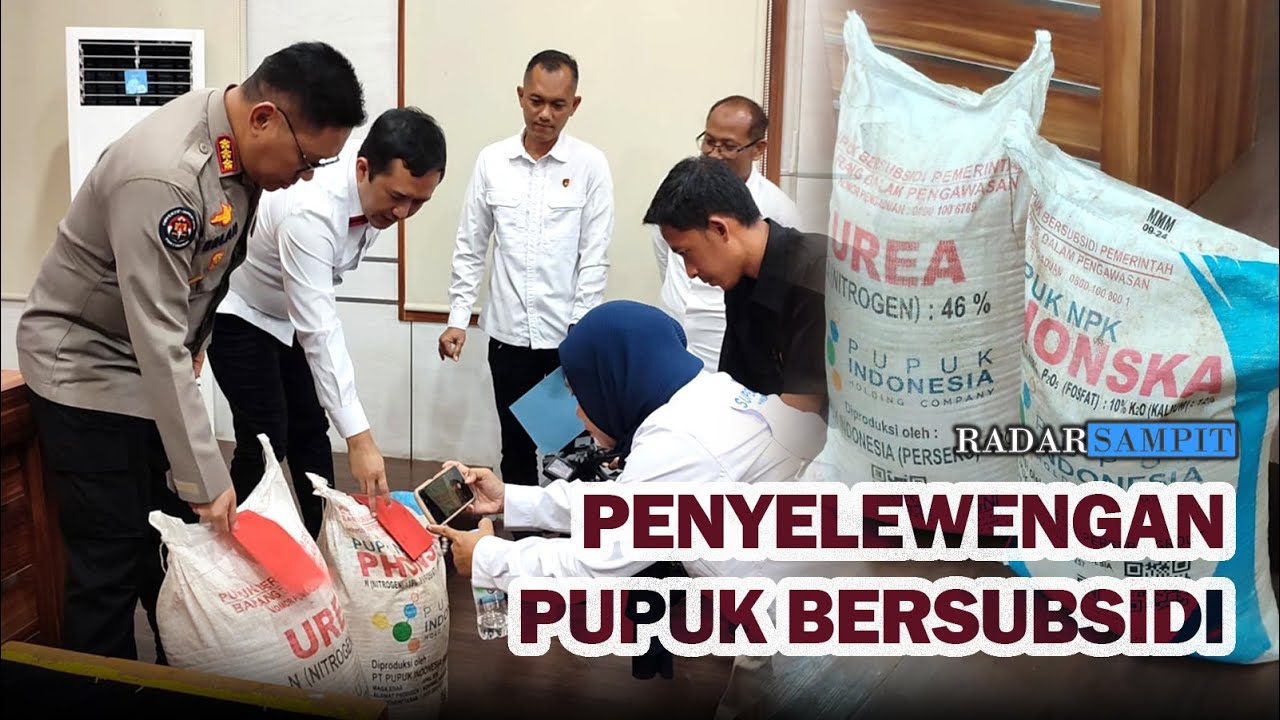 Jual Pupuk Subsidi Rp250 Ribu per Karung, Pelaku Raup Setengah Miliar