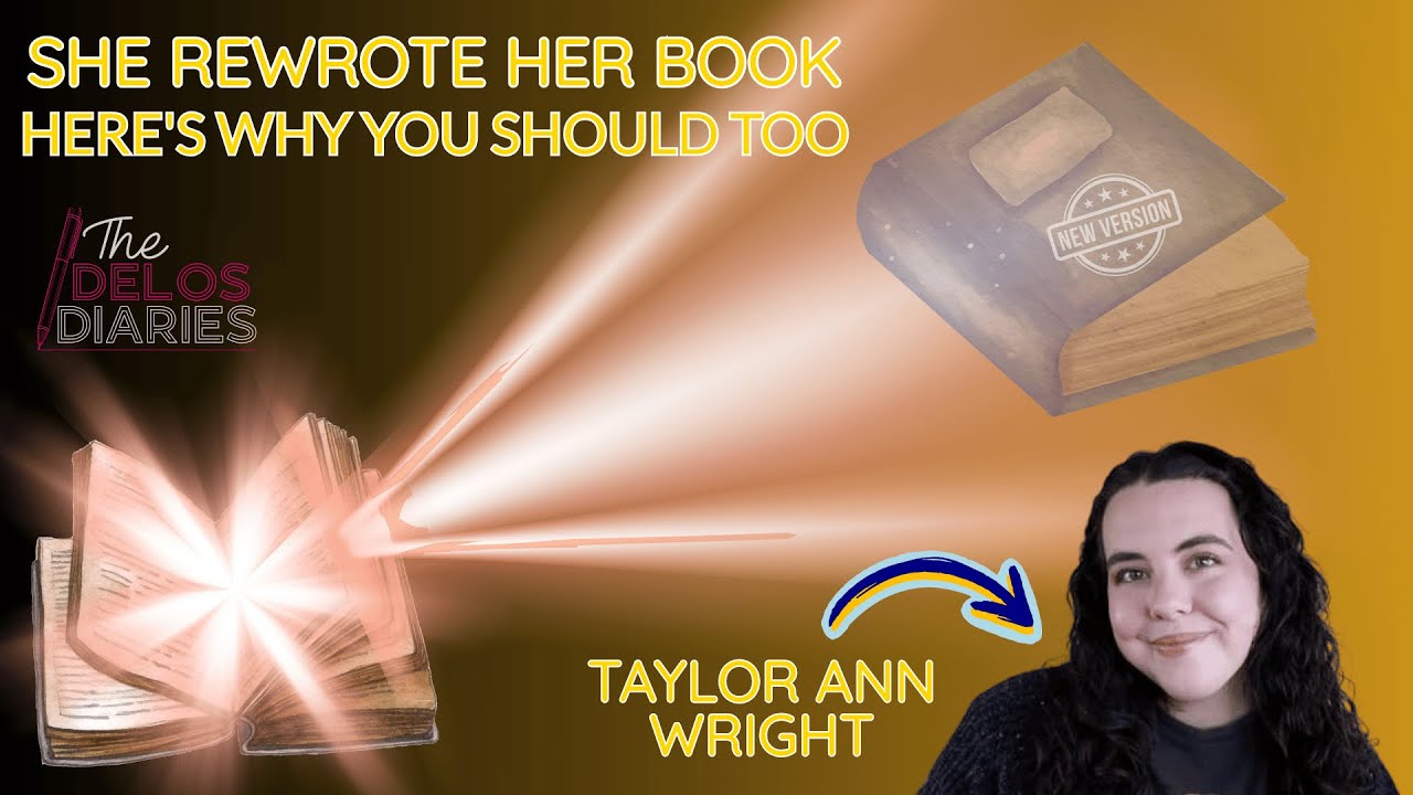 She Rewrote Her FIRST BOOK (Here's Why You Should Too!)