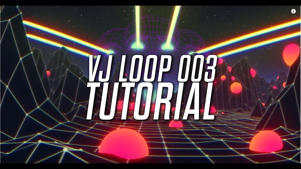 VJ Loop Tutorial 003 - Cinema 4D