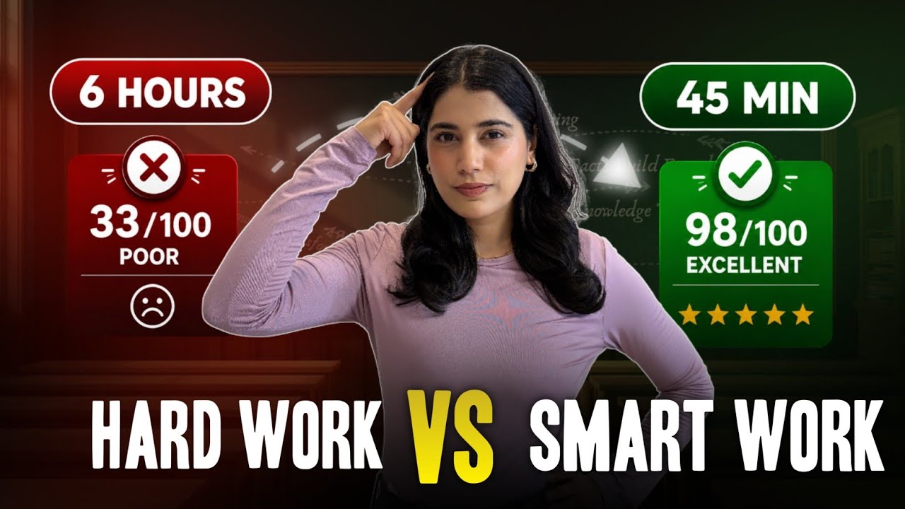 How to Study Less and Still Get Good Grades | Study Smart, Not Hard 📚🍃