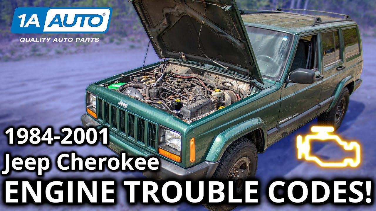 Основные коды неисправностей двигателя Jeep Cherokee SUV 1984-2001 гг.