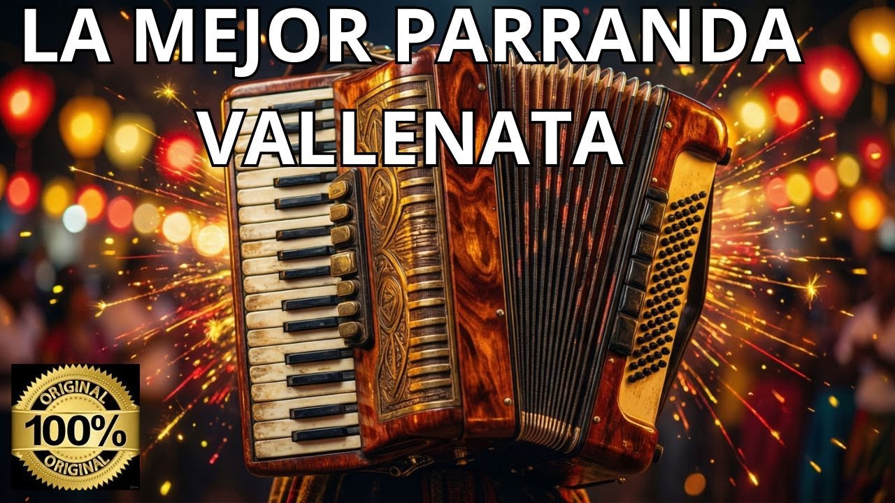 Desde Colombia con Acordeón | Vallenatos Propios para Bailar Sin Fin