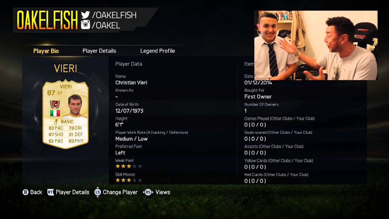 OMFG LEGEND IN A PACK!! - FIFA 15 NO LOOK DISCARD PACKS!!