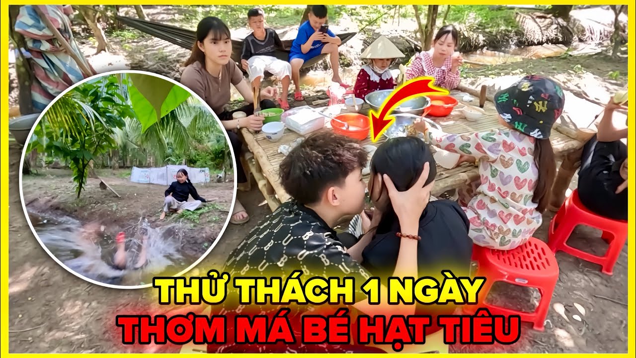 Đầu Bếp Tí Hon | Chơi Lớn “Một Ngày Thơm Má” Bé Hạt Tiêu Trước Mặt Cả Nhóm Tí Hon Và Cái Kết
