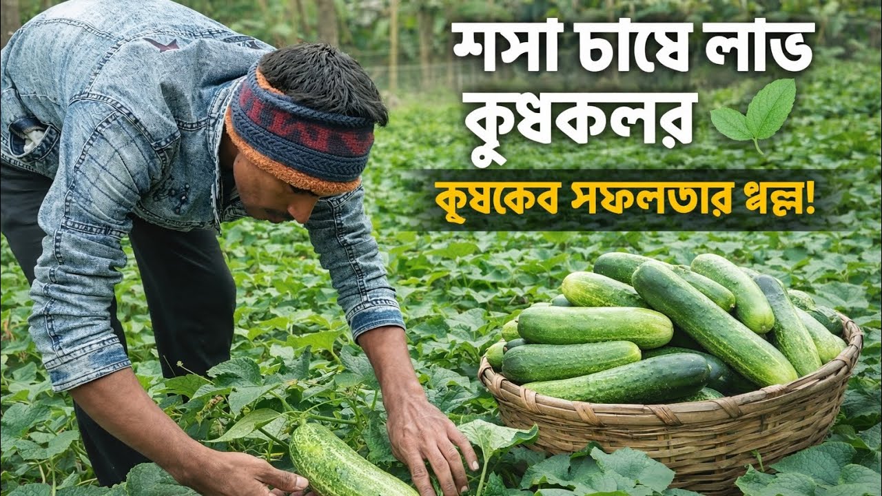 শসা চাষে বেশি লাভ #foryou #viral 