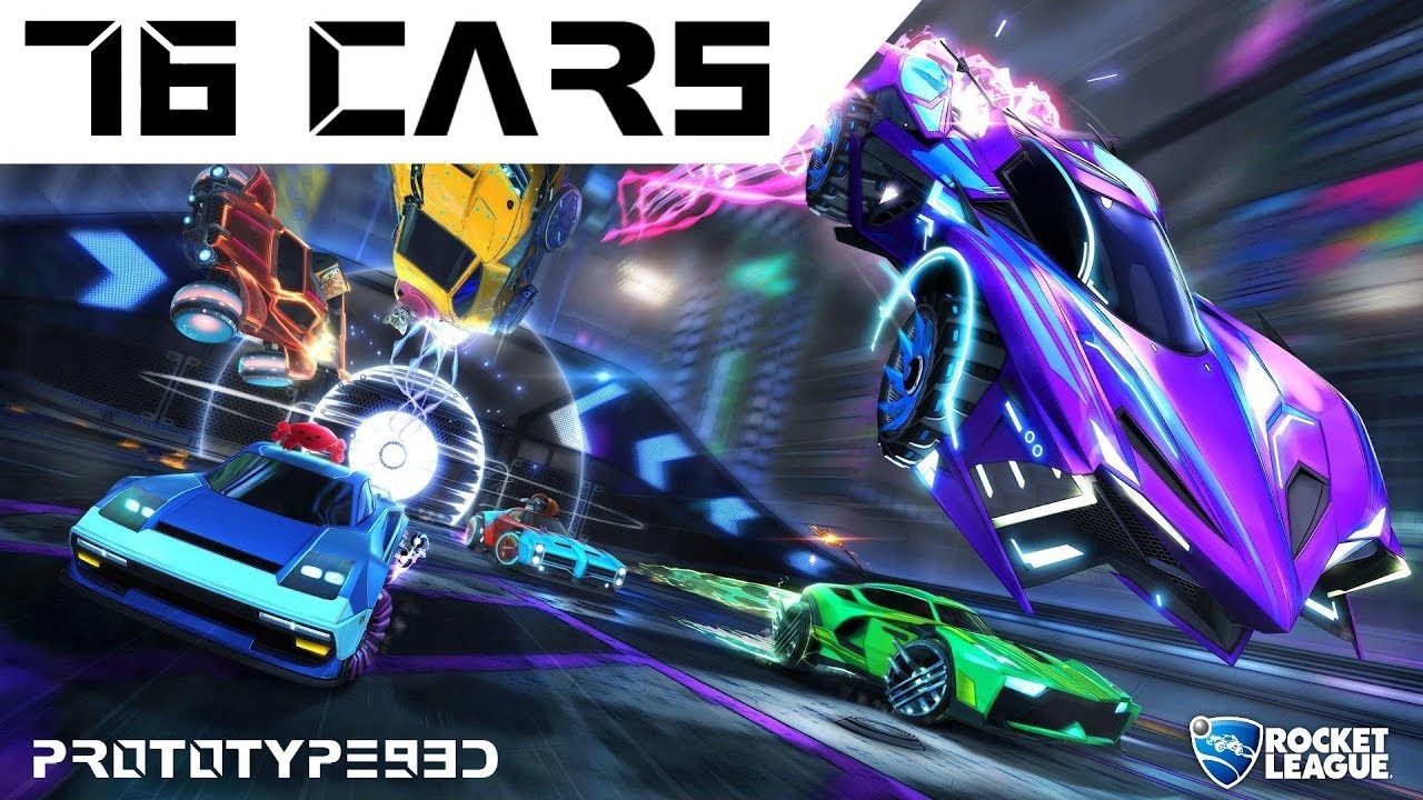 Rocket League - All 76 Cars