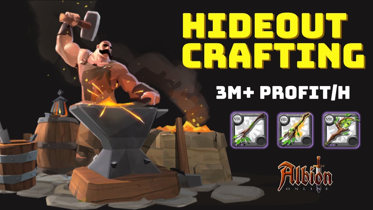Créer une Éco Stable│Bien Utiliser votre Hideout│Albion Online│Free Premium