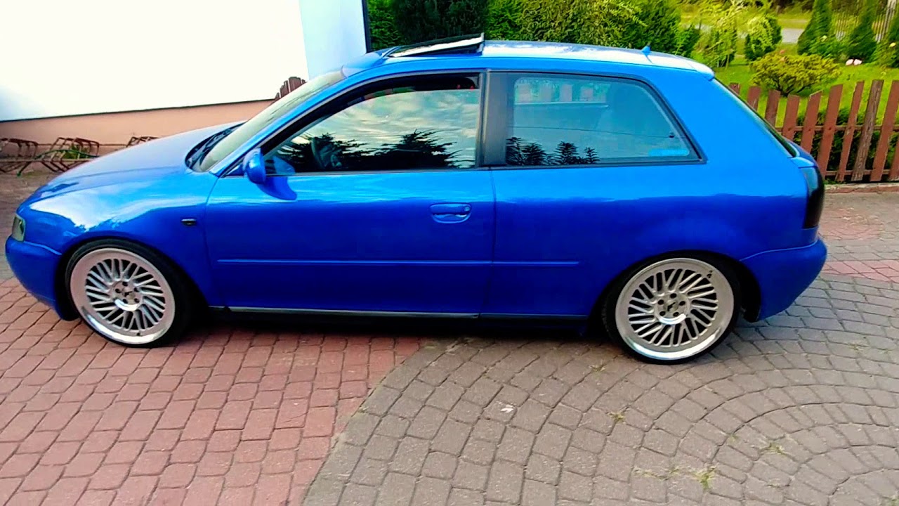 Audi A3 8L (Subaru Blue Mica color) Japan Racing 27