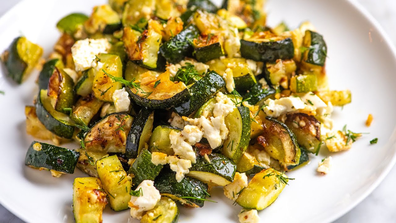 Roasted Zucchini Recipe