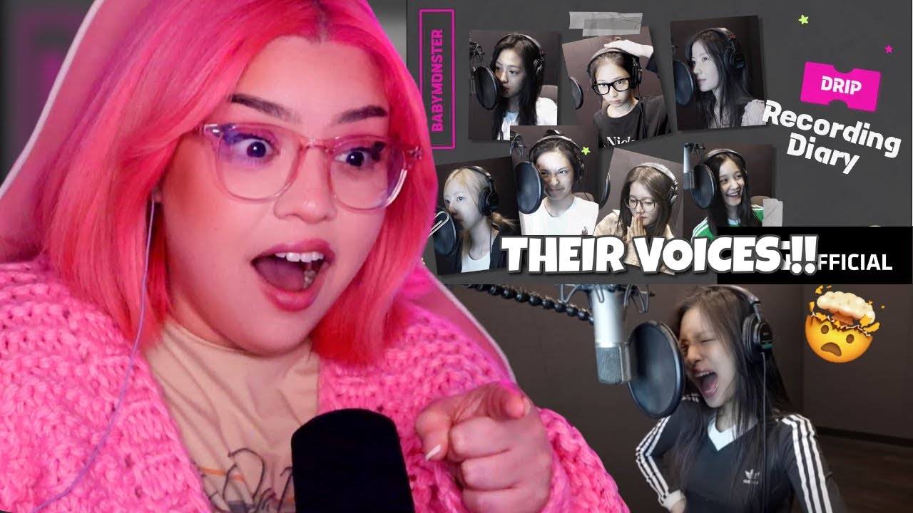 [REACTION] BABYMONSTER - 'DRIP' RECORDING BEHIND