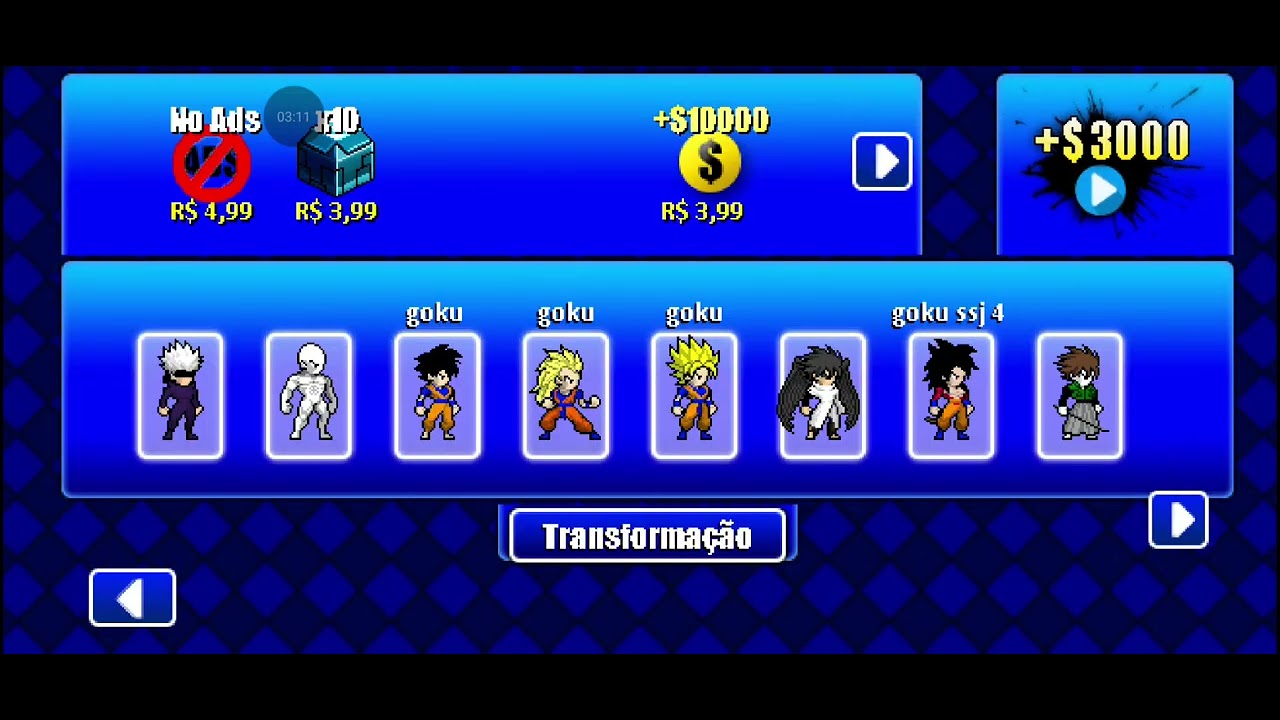 Dica no warrios of the universe  um ótimo jogo 