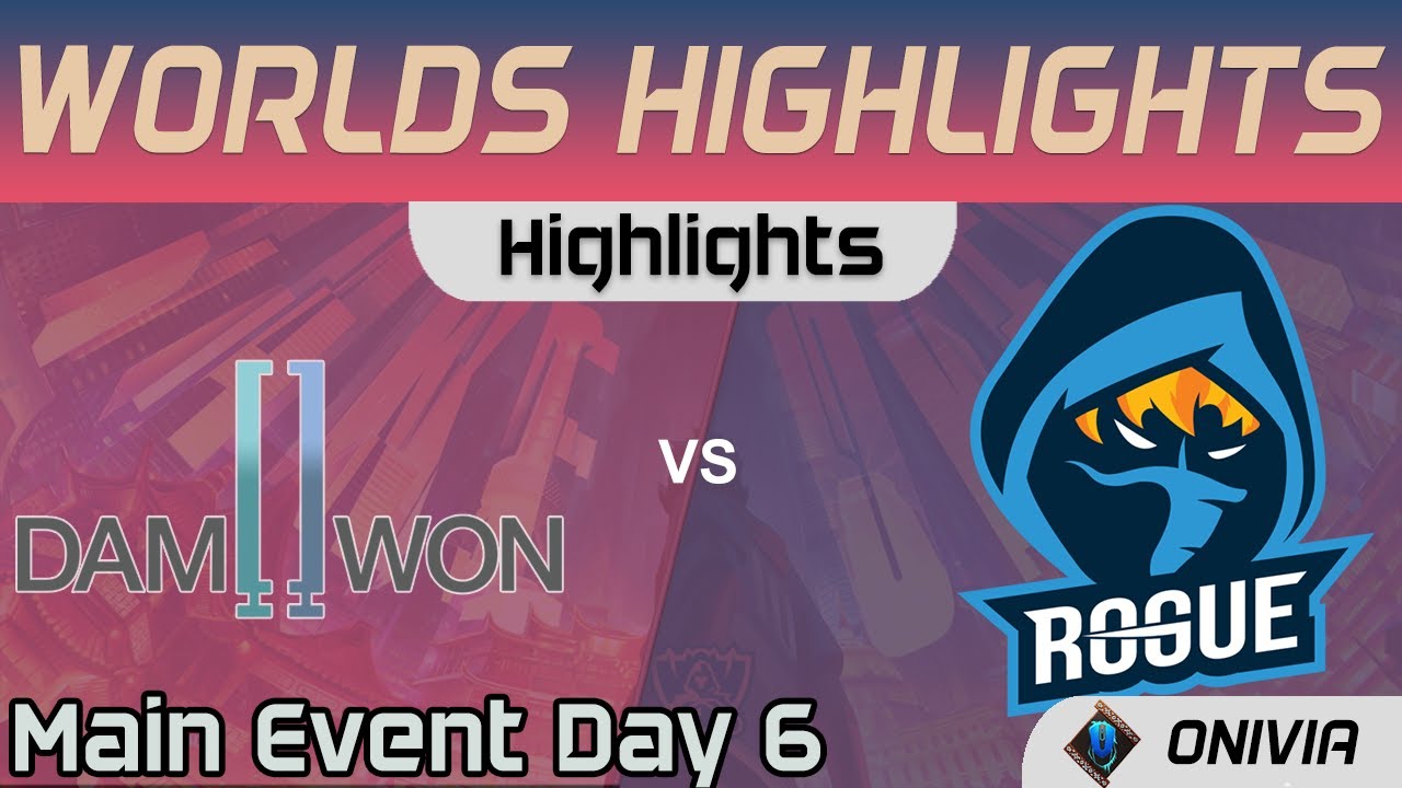 DWG vs RGE Highlights Day 6 Worlds 2020 Main Event DAMWON vs Rogue by Onivia