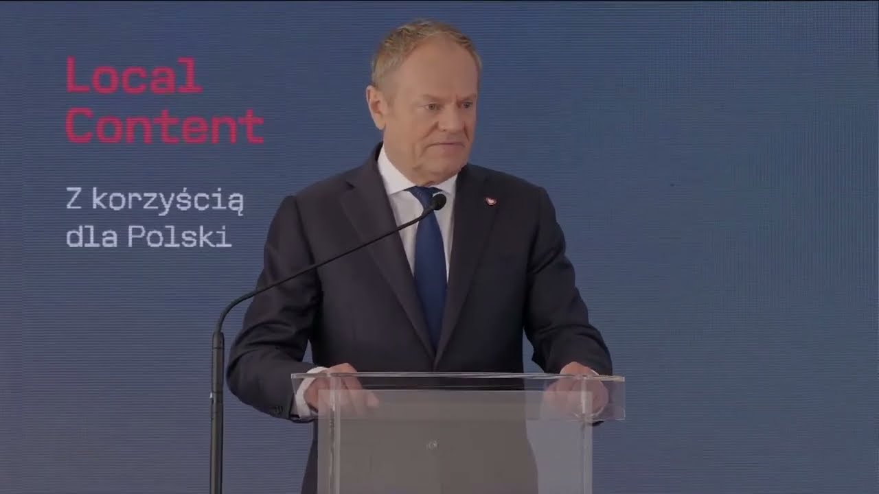 NA ŻYWO | Wypowiedź Premiera Donalda Tuska na inauguracji &bdquo;Local Content. Z korzyścią dla Polski