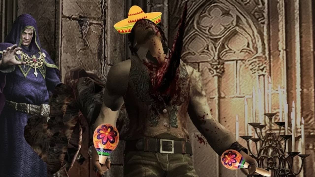 ESPETINHO DE LUIZ  RESIDENT EVIL 4 2005
