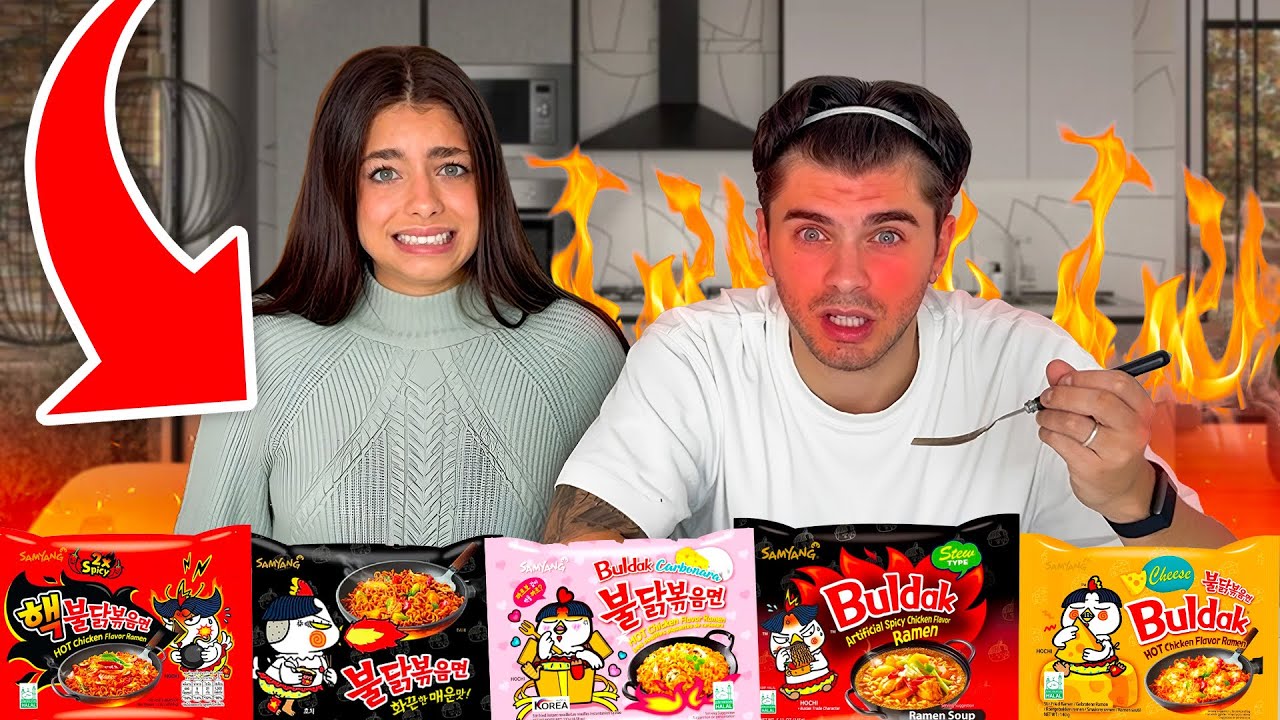 ASSAGGIAMO I BULDAK SUPER PICCANTI 🥵