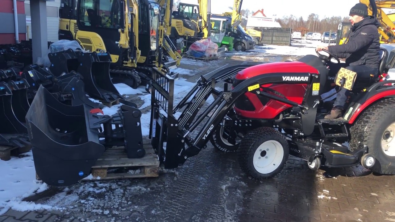 YANMAR SA424 - widły 430 kg