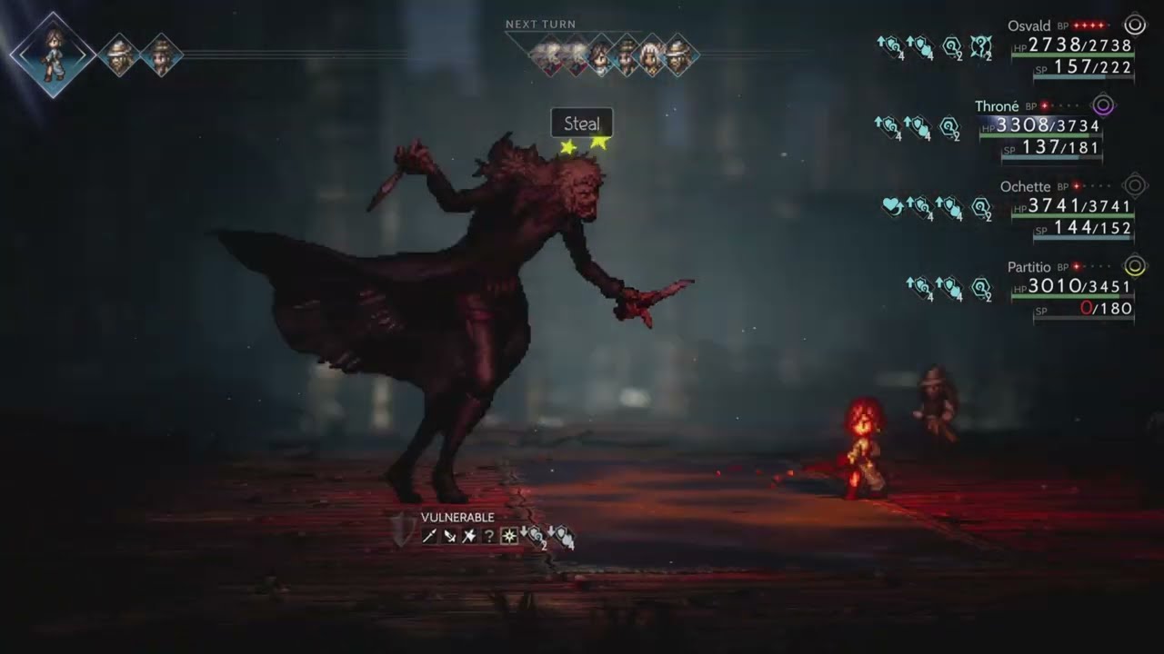 Octopath Traveler 2 - Throné Chapter 3 Father Boss and Ending