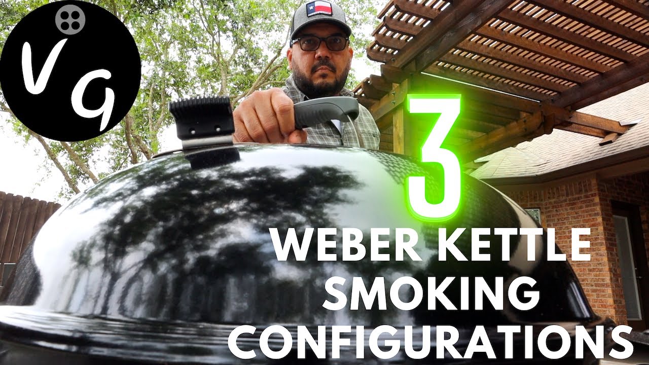 3 конфигурации копчения для котла Weber