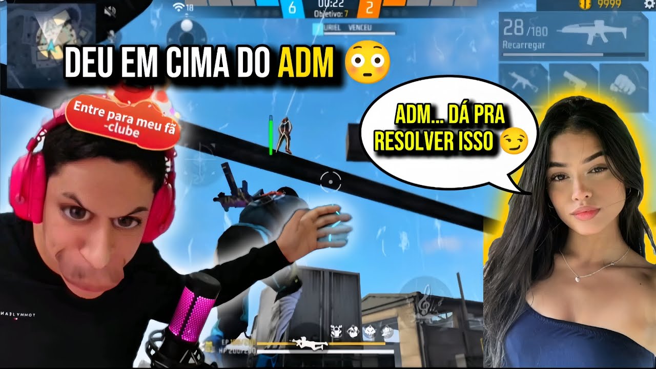 Uriel ficou sem reação quando ela tentou dar em cima do ADM 😳