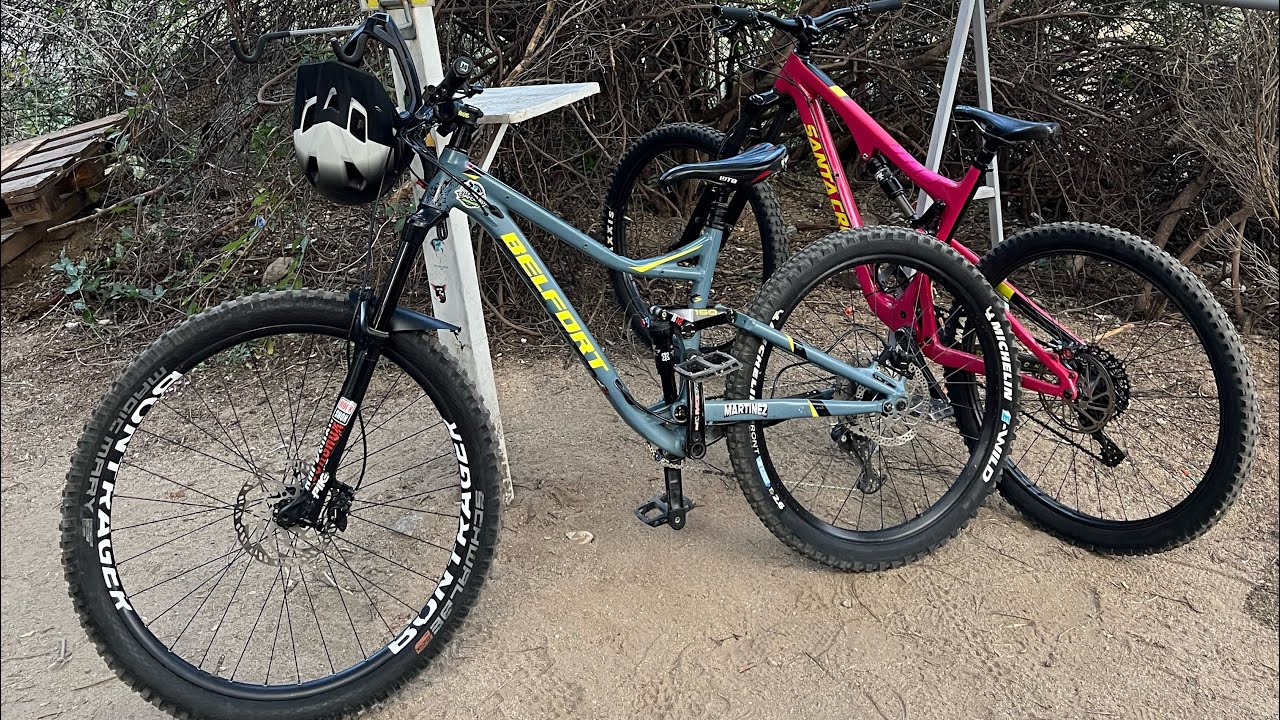 Rodando por primera vez mi bike mullet en las mejores pistas del Bachoco ⛰️🚲