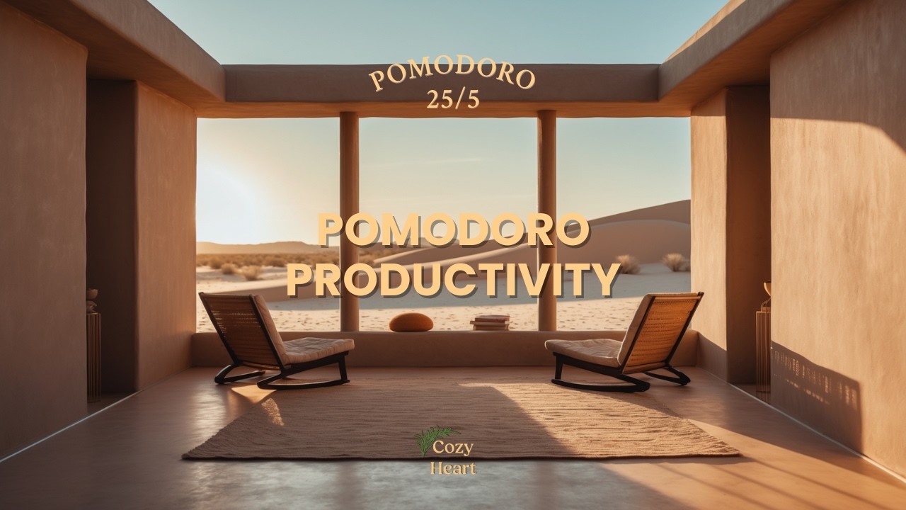 Pomodoro for Productivity | Ambient Focus Music
