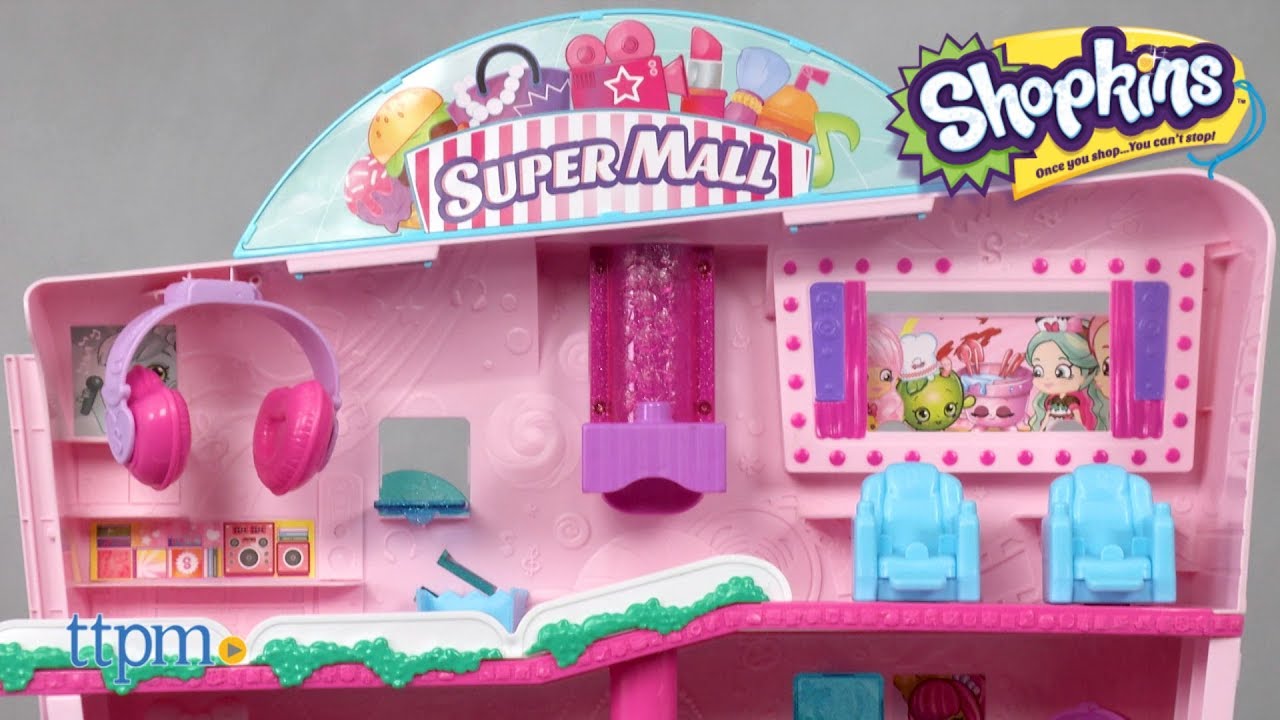 Shopkins Shopville Super Mall from Moose Toys