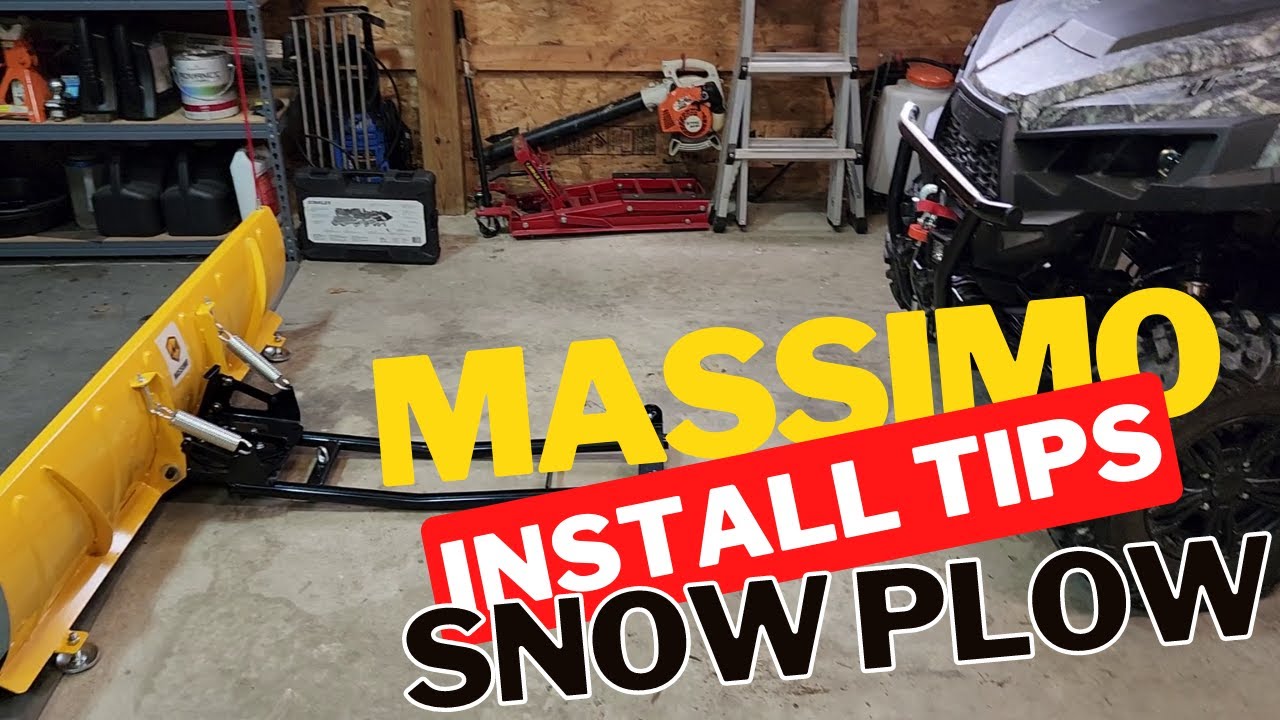 Installing Massimo Universal Snow Plow