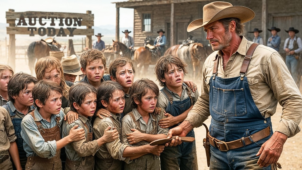 Struggling Rancher Bought 7 Orphans at Auction, What He Built Next Made History