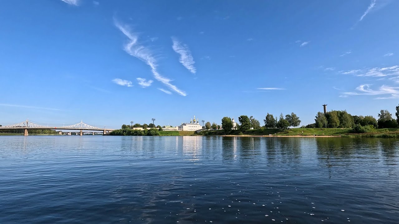 Реки города Твери. Вид города с Волги