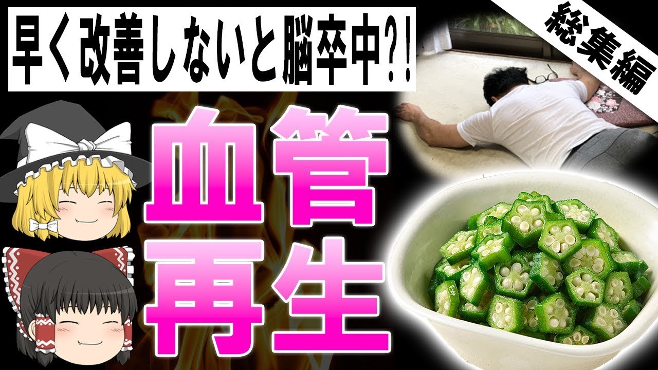 【総集編】これ食べないと血管が詰まる!!血糖値を下げる食べ物11選【ゆっくり解説】