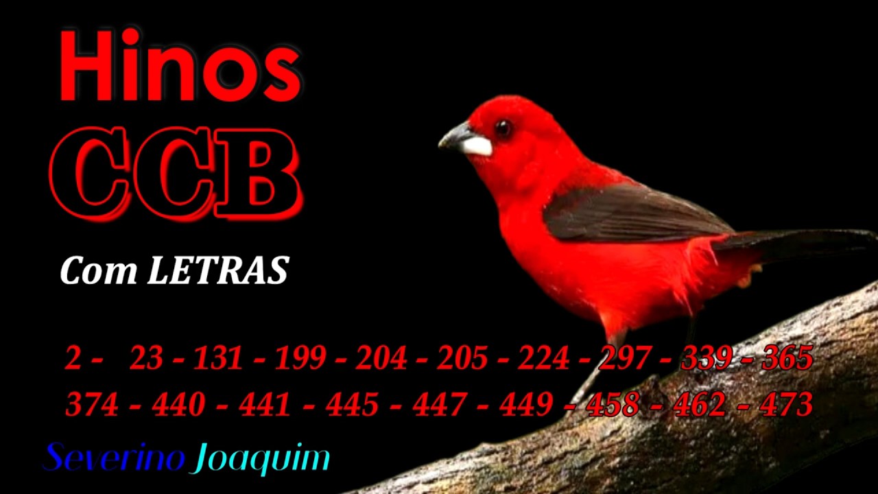 HINOS CCB - 2-23-131-199-204-205-224-297-339-365-374-440-441-445-449-458-462-473 -HINOS CANTADOS CCB