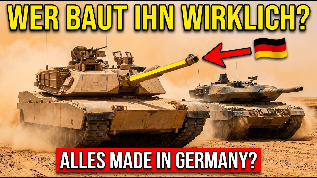 NATO SCHOCKIERT: Warum der mächtige US-Abrams eine deutsche Kanone braucht!