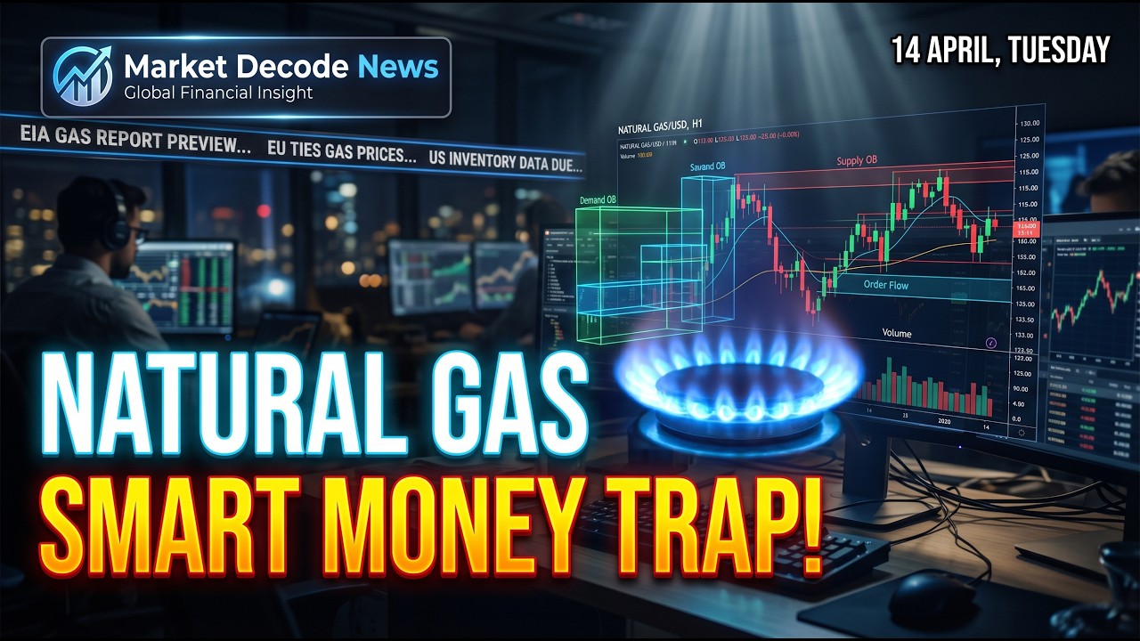 MCX Natural Gas BIG TRAP Today? ⚠️ Smart Money Option Chain Analysis | Market Decode News #mcx