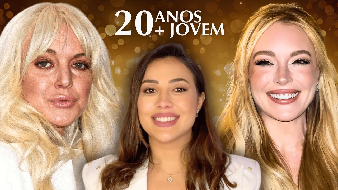 LINDSAY LOHAN 20 ANOS MAIS JOVEM: O que ela fez durante os anos em sua face?