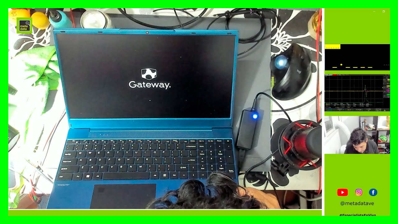 🔴 TE EXPLICO LAS FALLAS COMUNES DE UNA LAPTOP GATEWAY GWTN Y QUE ES UN CHARGER NVDC?