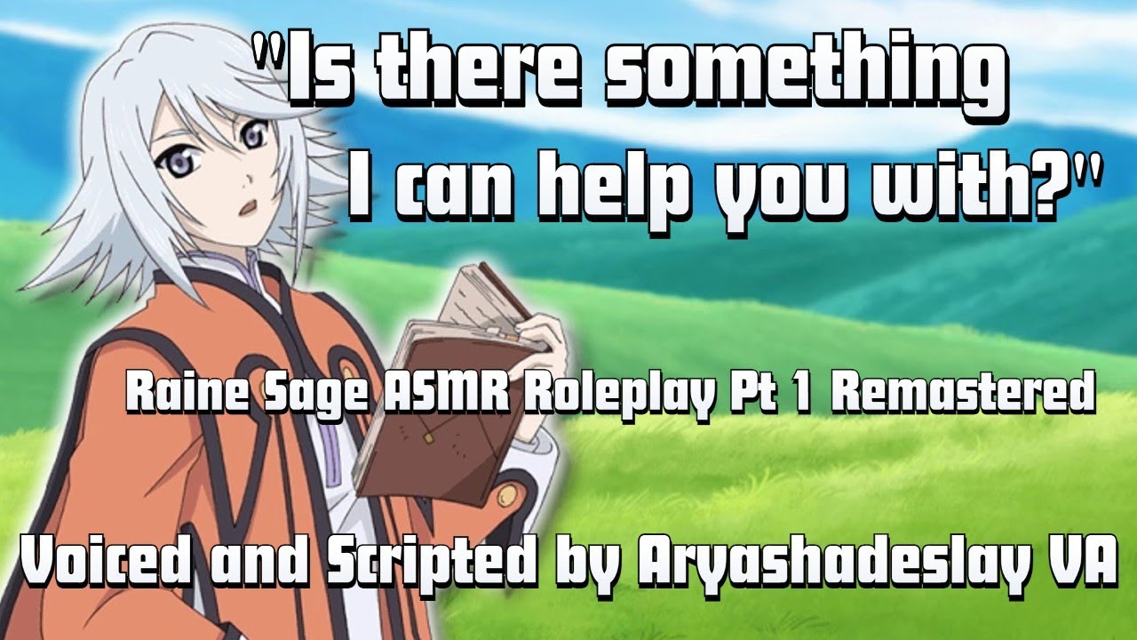 Meeting Raine During a Tutoring Session!: Raine Sage ASMR Roleplay Pt 1 Remastered [F4A][ToS]