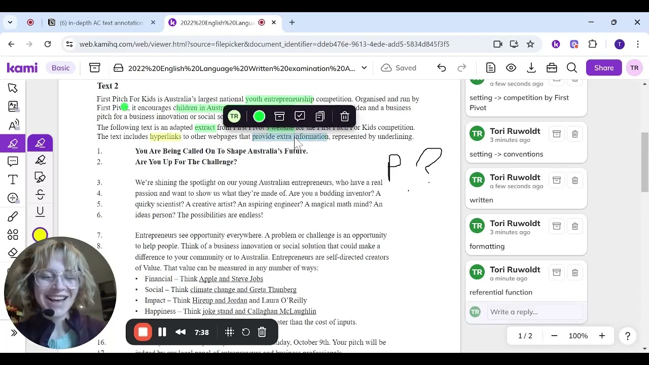 2022 VCAA EXAM ANALYTICAL COMMENTARY IN DEPTH ANNOTATION FROM TOP 1% SCORER [VCE ENGLISH LANGUAGE]