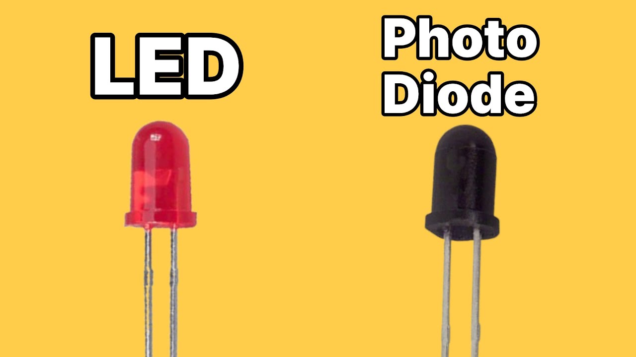 LED vs Photodiode: What's the difference? [KVolt]