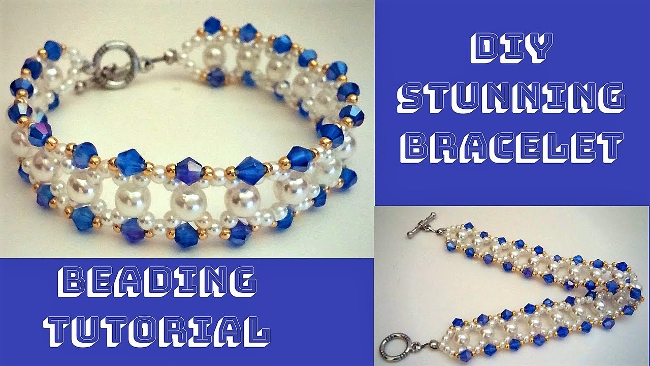 Stunning bracelet. DIY Beaded Bracelet. How to make beaded bracelet