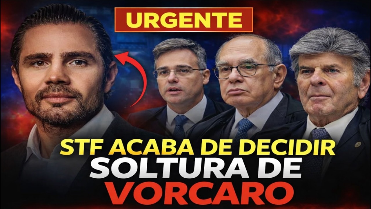 URGENTE - STF ACABA DE DECIDIR SOBRE SOLTURA DE VORCARO