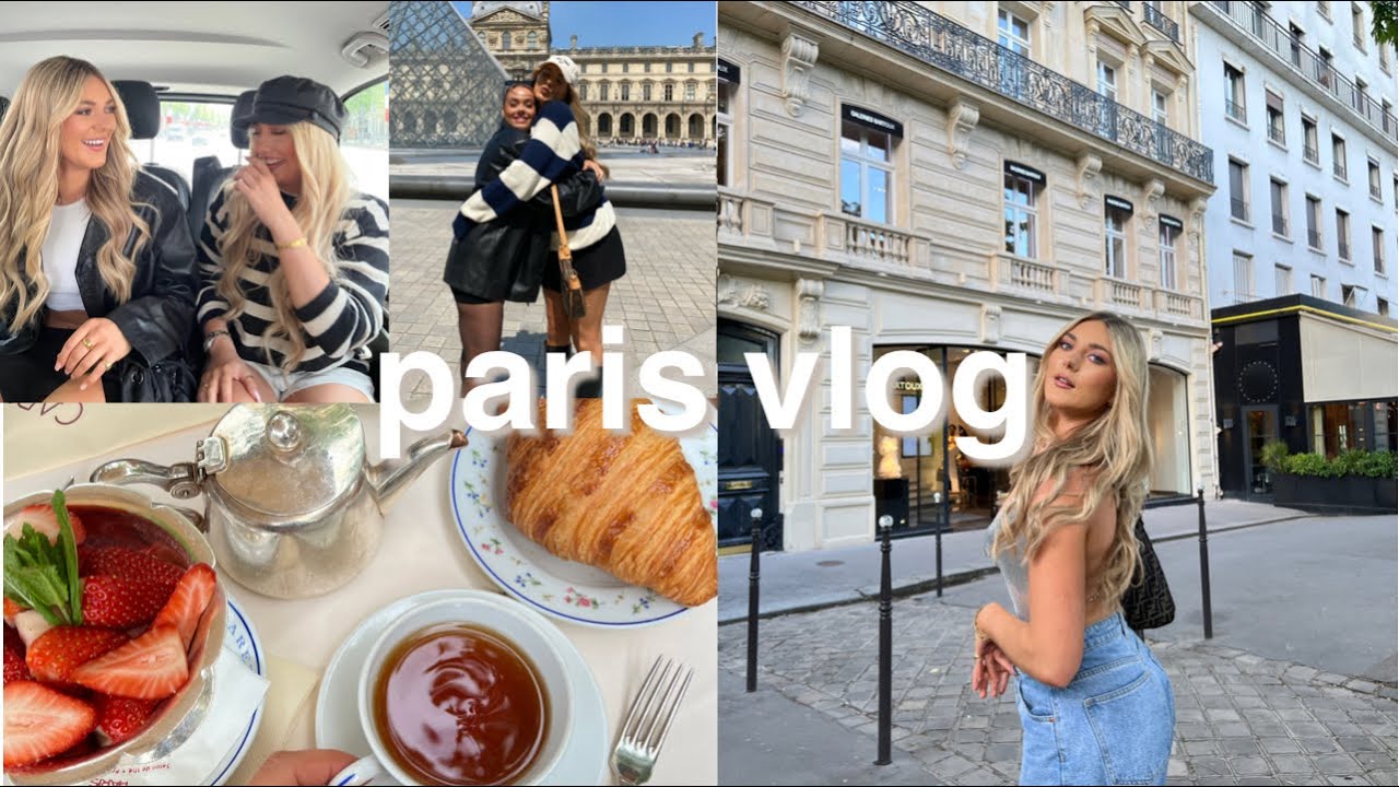 PARIS VLOG with @SaffronBarker  and @MesciaTwins  | + @KrissyCelaa evolve you event | millyg_fit