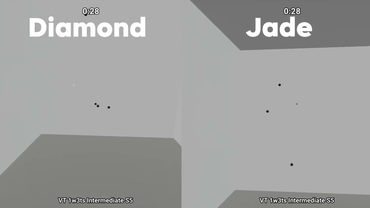VOD Comparison | VT 1w3ts Intermediate S5 - from Plat to Jade in 2 days 