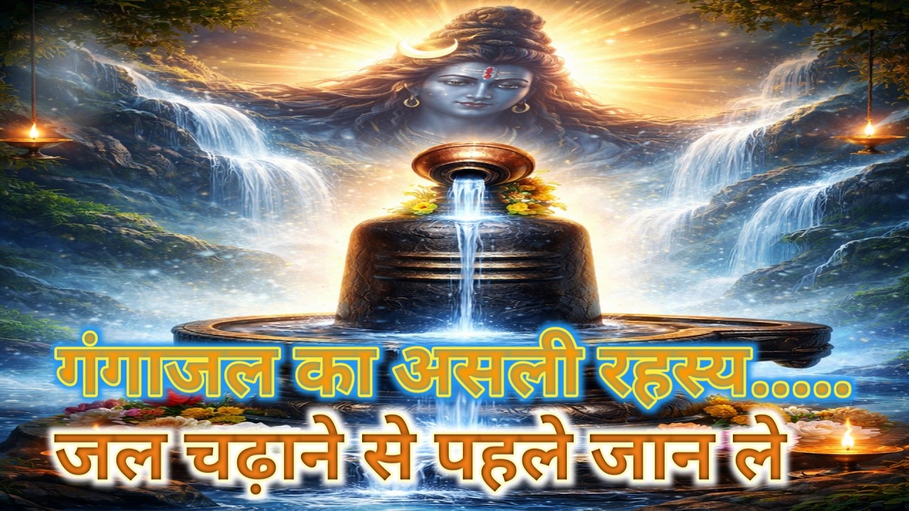 शिवलिंग पर जल चढ़ाने से पहले ये सच जान लो | गंगाजल का असली रहस्य/Sanatan Katha Ganga