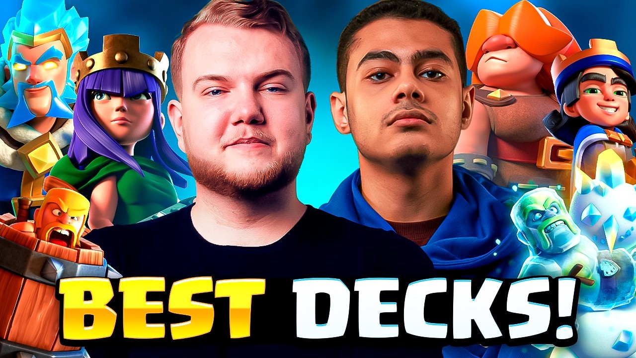 MOHAMED LIGHT&rsquo;S TOP 5 DECKS IN CLASH ROYALE