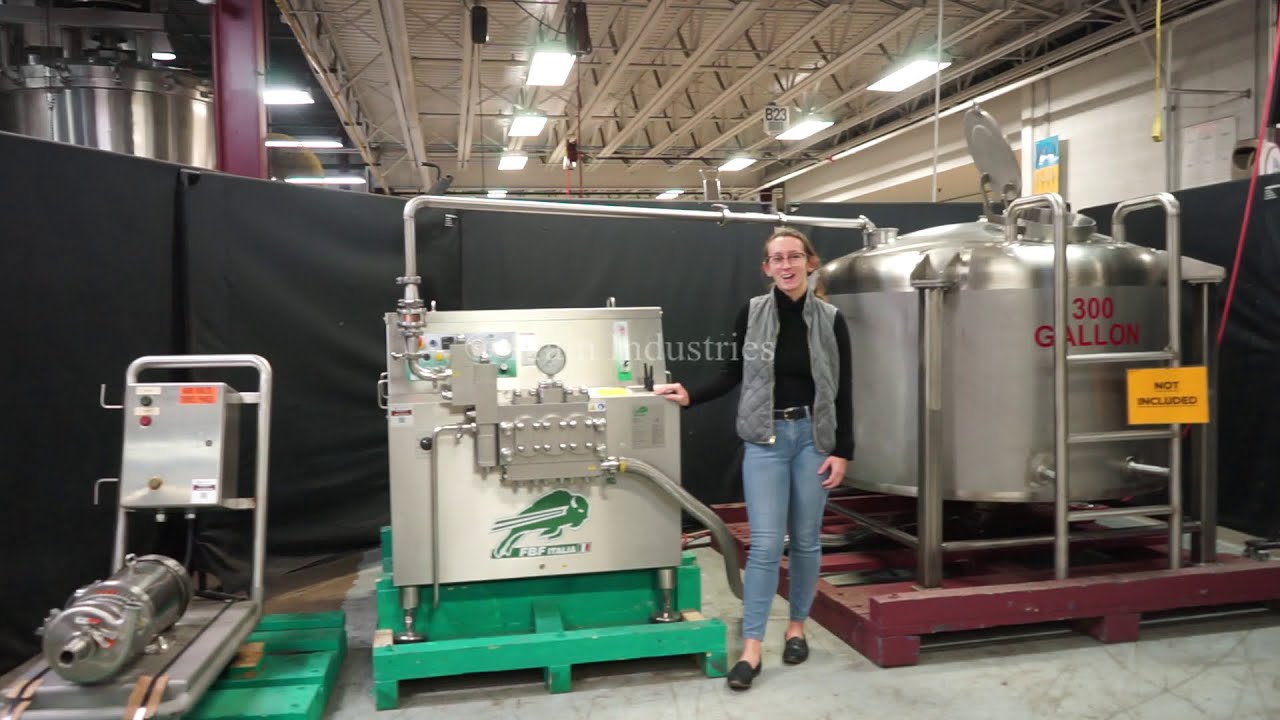 FBF Italia Homogenizer Demonstration